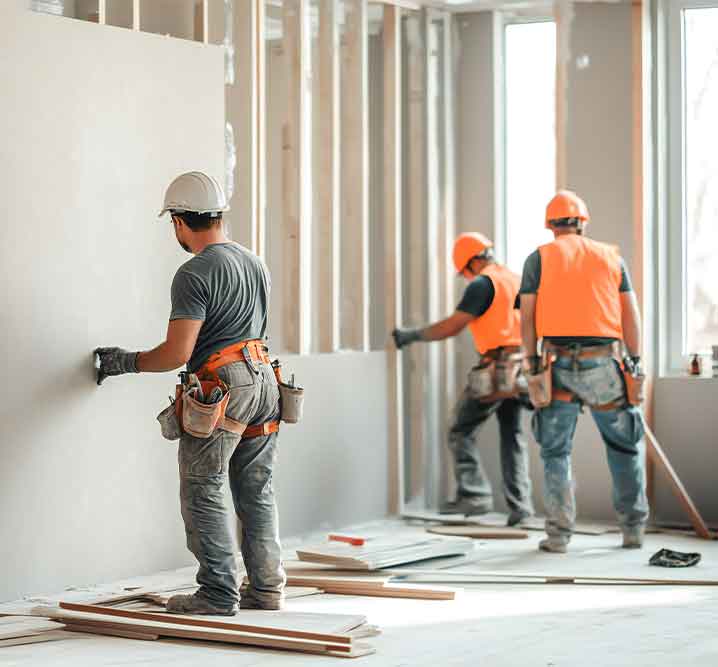 Projets de rénovation de locaux professionnels